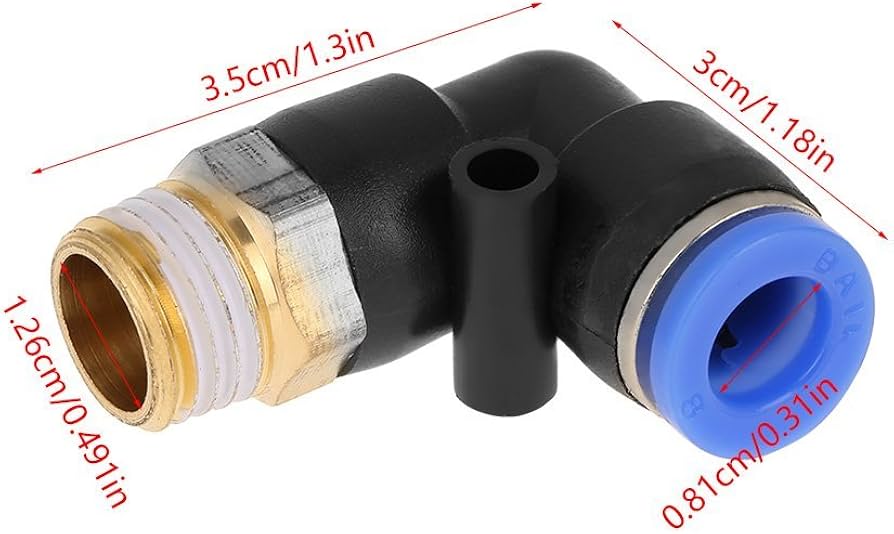 Elbow Air Fitting- 14*1/4