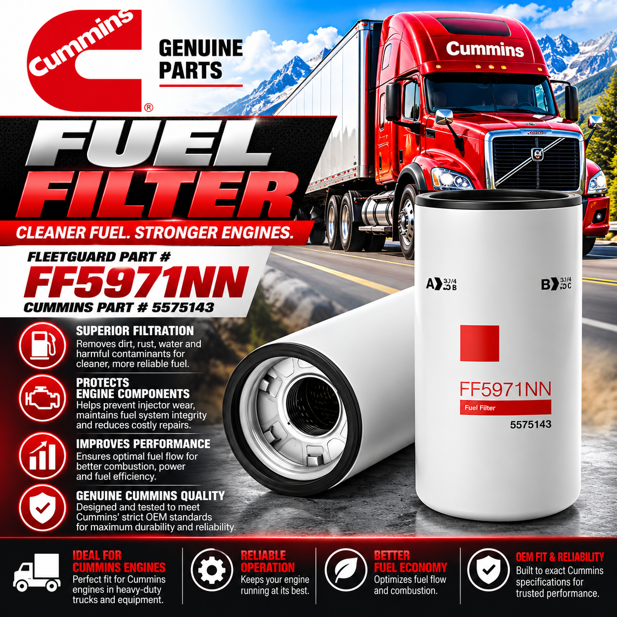 Fuel Filter- FF5971NN