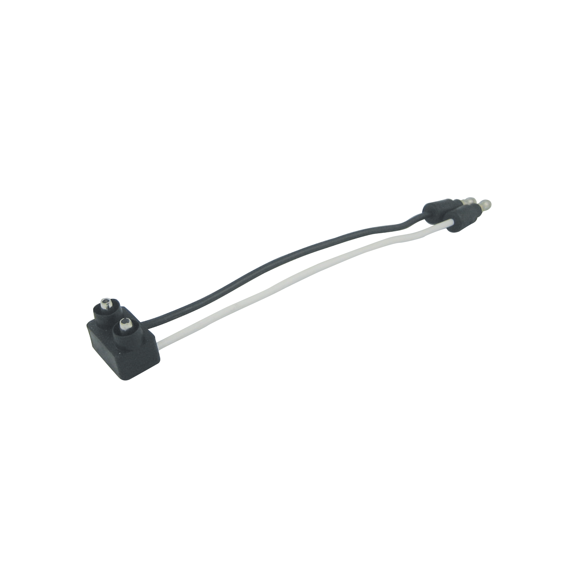Right Angle Plug W/2 Bullet Connector- PT6022