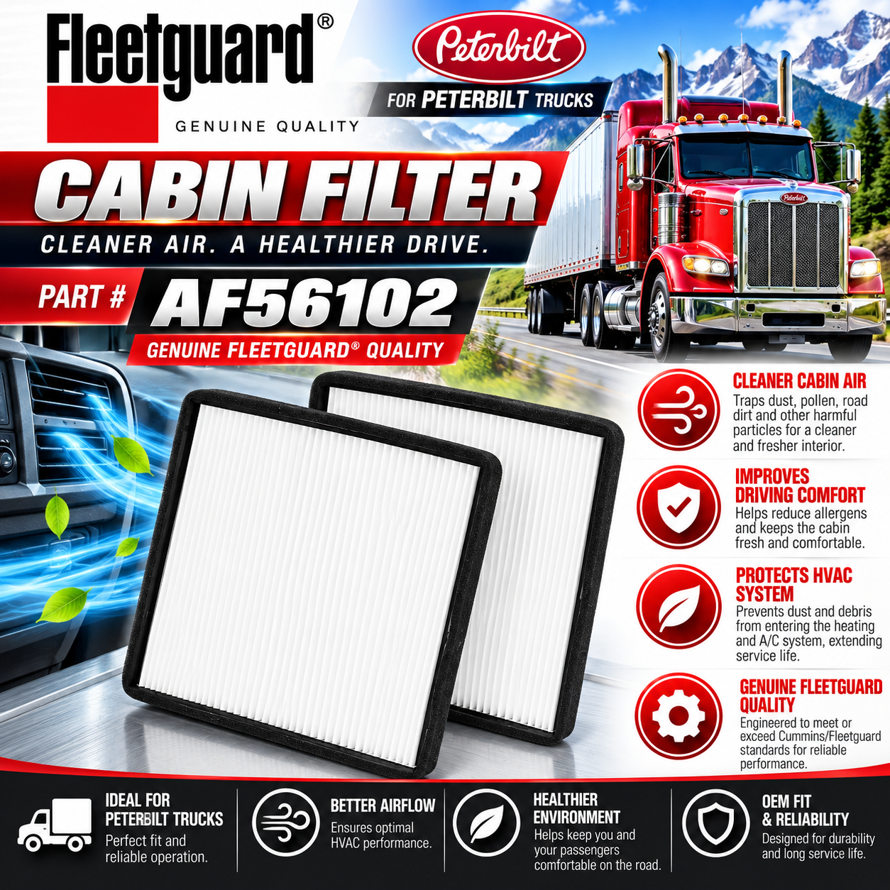Cabin Filter- AF56102
