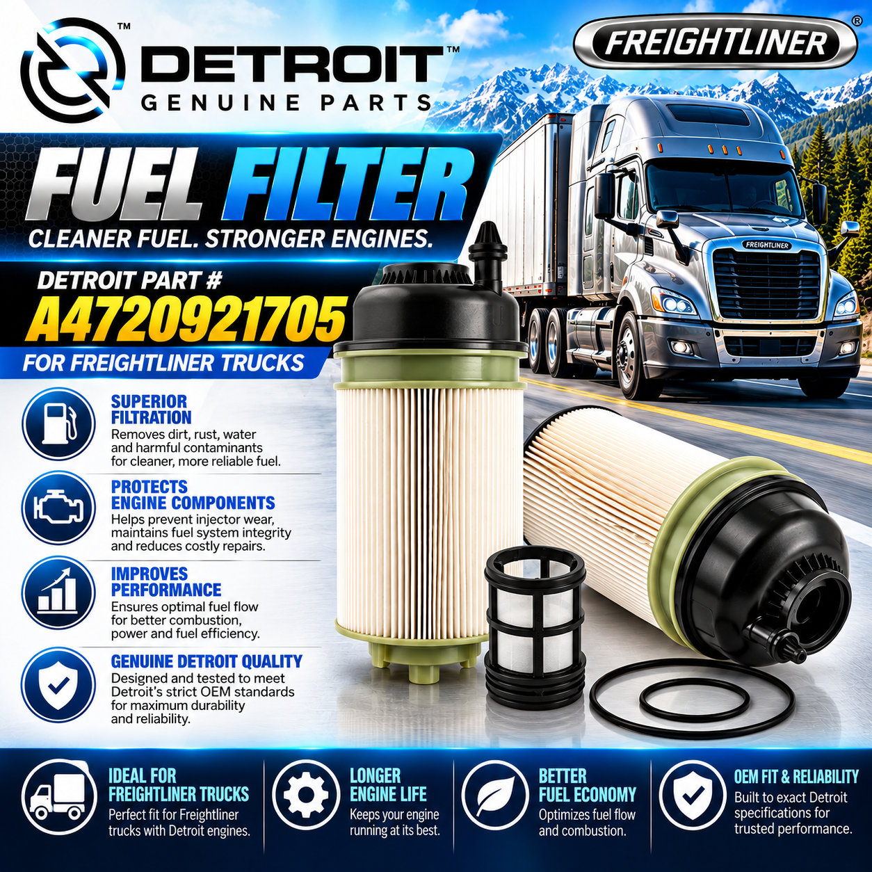 Fuel Filter- A4700903151