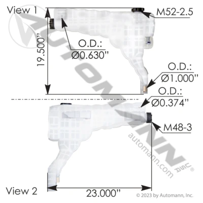 Coolant Reservoir- 575.1043