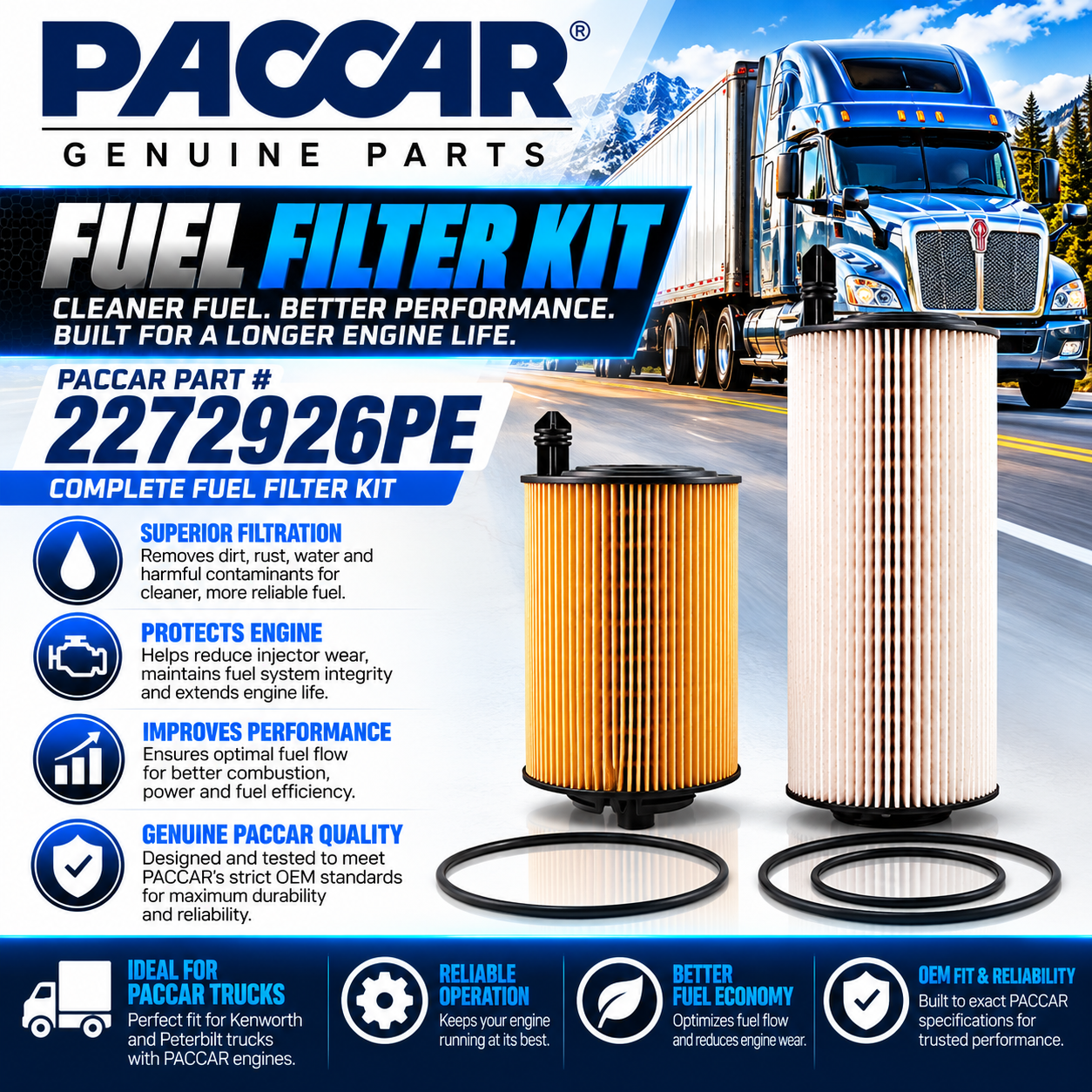 Fuel Filter- 2272926PE