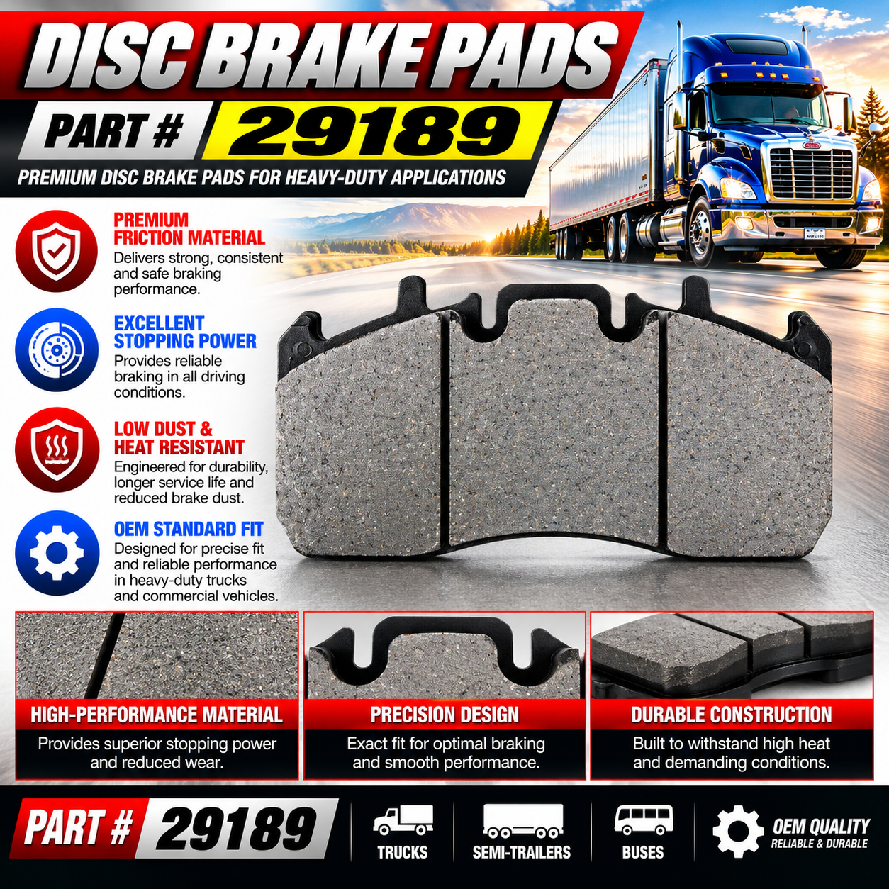 Brake Pads- MPBD1369
