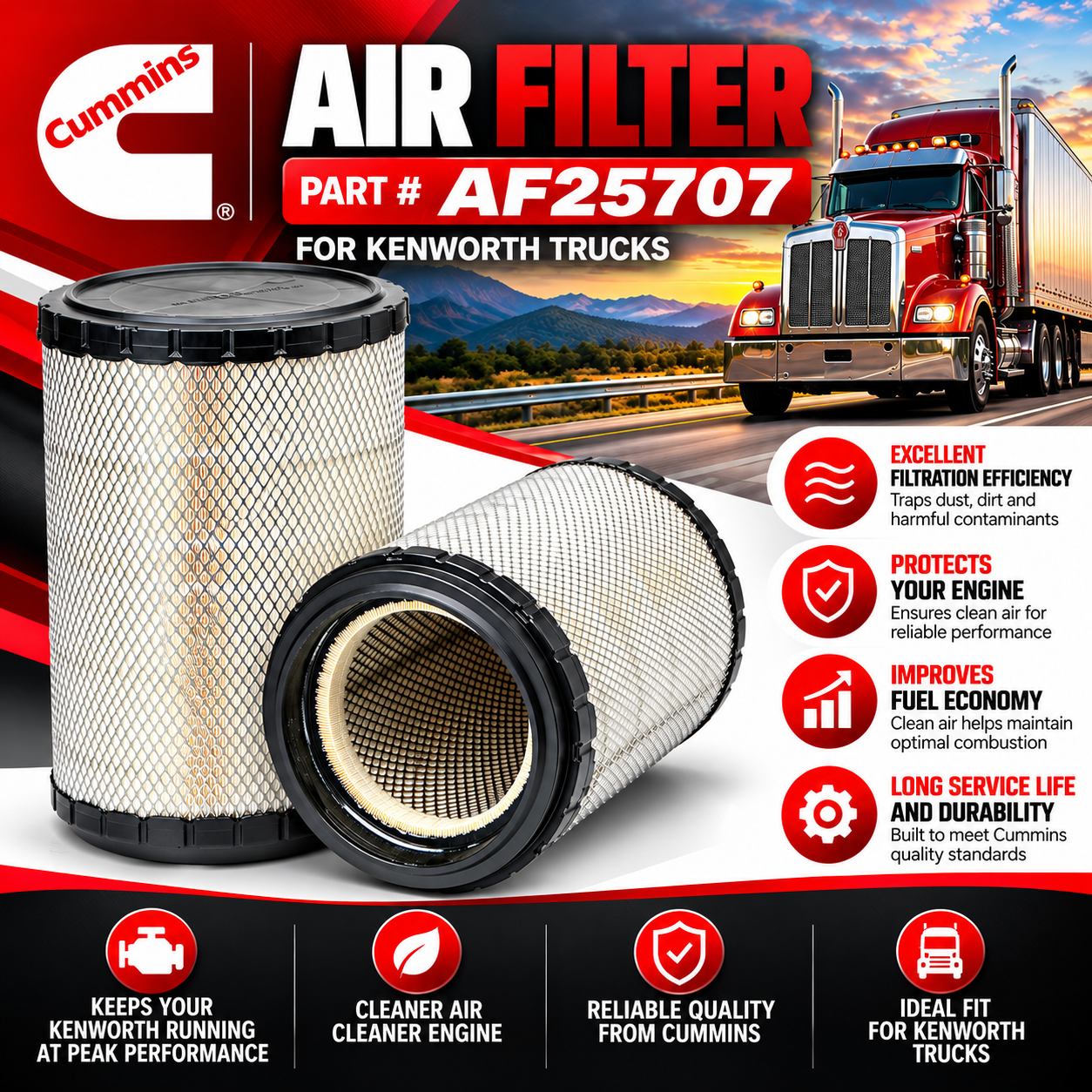 Air Filter- AF25707