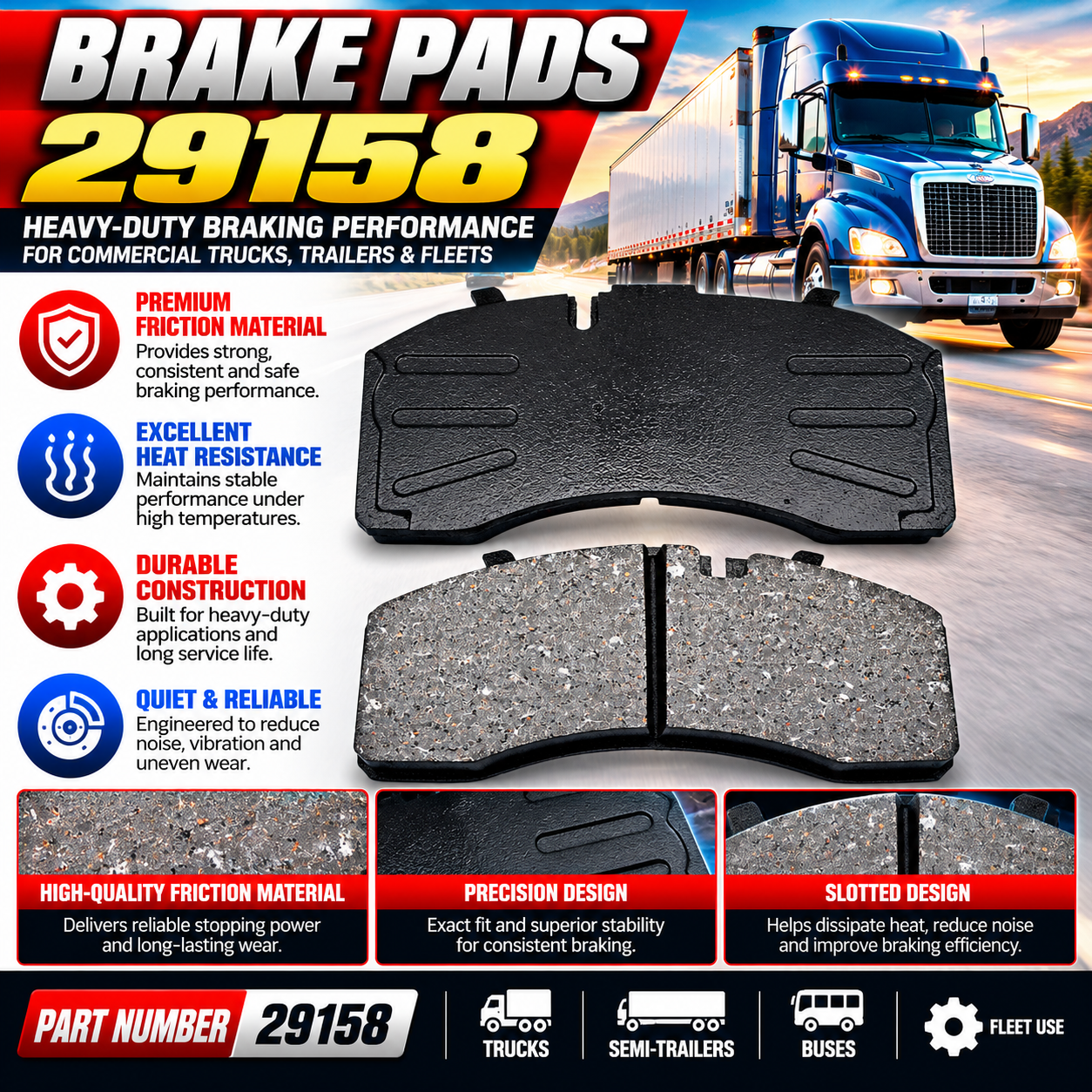Brake Pads- EX225L