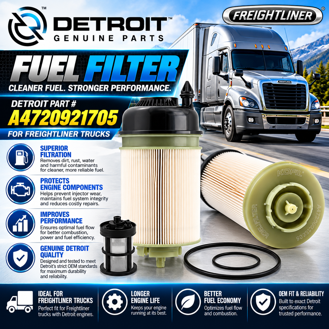 Fuel Filter- A4720921705