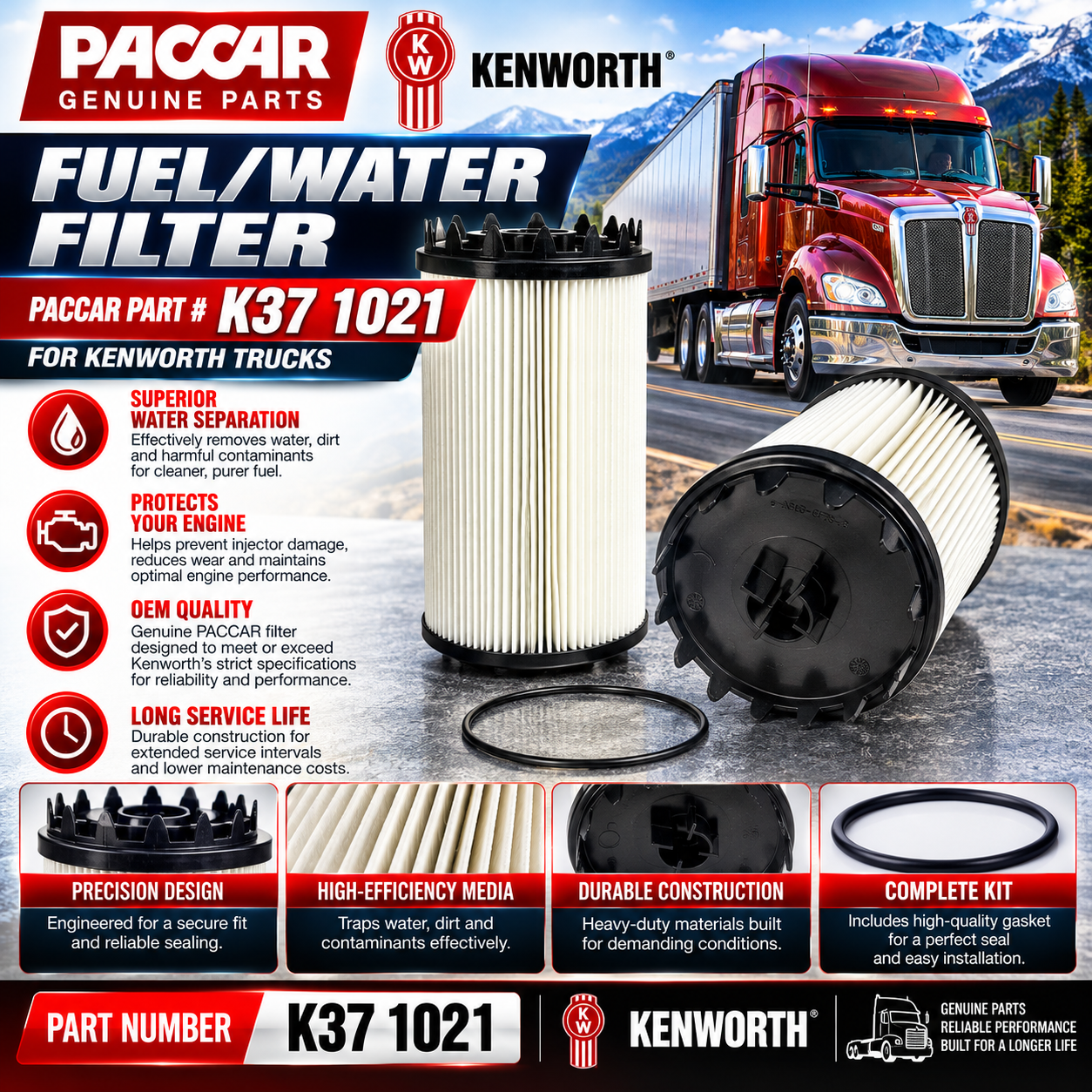 Water Filter- K37 1021