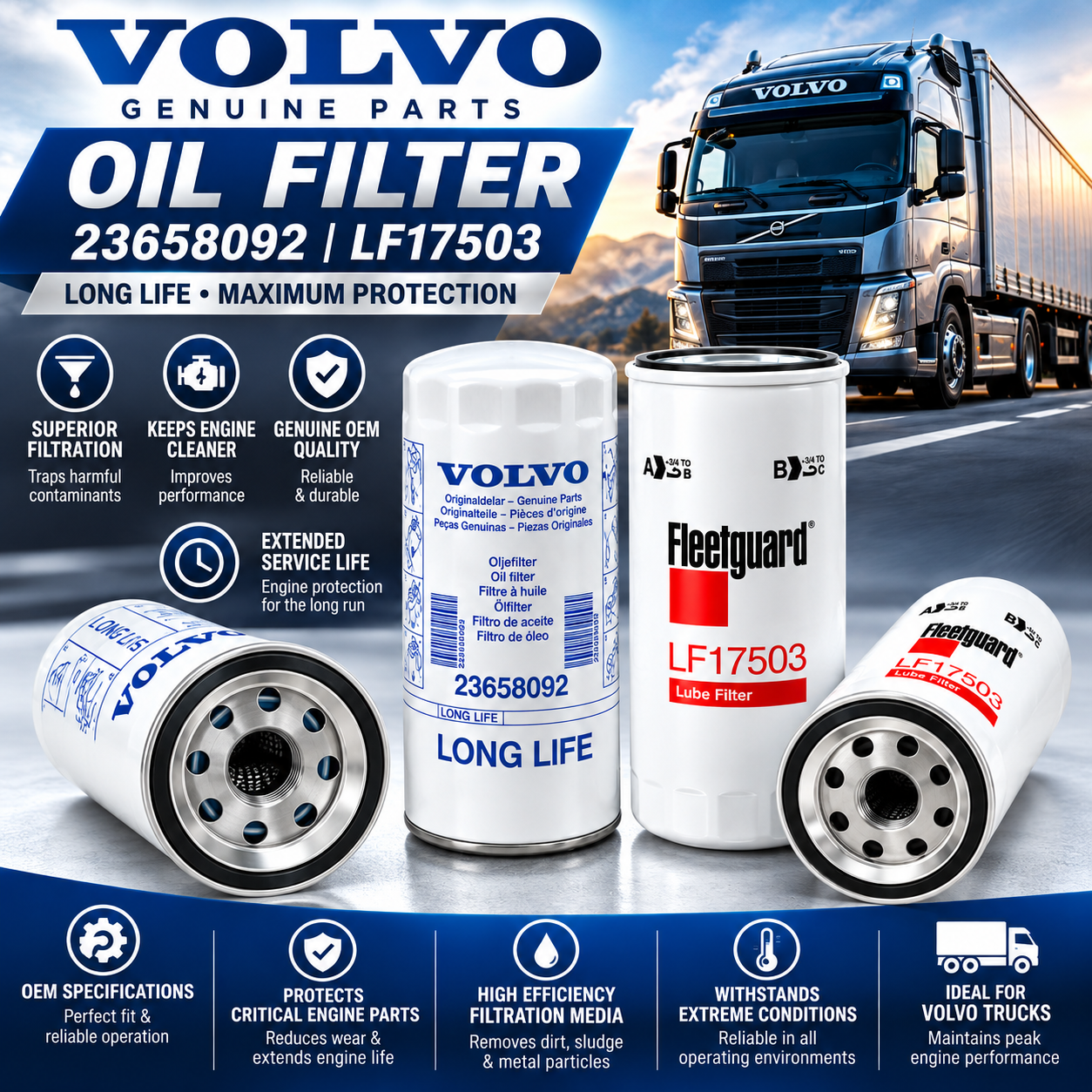 Lube Filter- 23658092